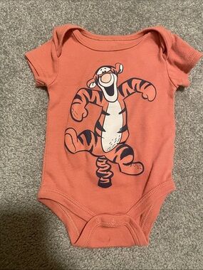 Disney Coral Tigger Graphic Baby One-Piece Bodysuit